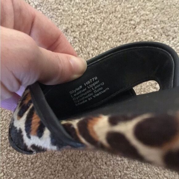 J. Crew Leopard Cora crisscross sandals - Picture 4 of 4